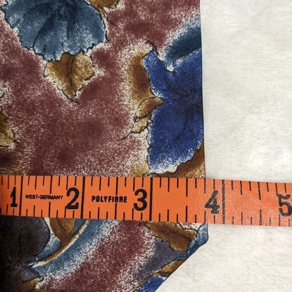 Vintage Men's Cambridge Classic 100% Silk Abstract Motif Tie - Picture 11 of 13